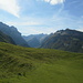 Blick in Richtung Säntis.