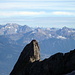 Das Girenspitz-Horn vor der Gipfelkulisse des Rätikon