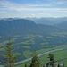 Gipfelblick über's Inntal und den Pölven zum Großvenediger.