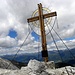 Europakreuz auf Gipfel des Grosse Kinigat,2689m.