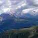 Blick Richtung Nordosten,in Lienzer Dolomiten,von Eggenkofel(2591m,links) bis zum Grubenspitz(2671m) und Boses Weibele(2599m)-rechts.