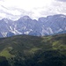 Cima de Ligonto,Cima d'Ambata, Cima Bagni, Monte Giralba, Hochbrunner Schneid,Zgigmondygrat,vlnr in Sextner Dolomiten.