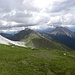 Filmoor Satel,2453m und Karnischen Hauptkam mit Porze(2599m) im Bildmitte,zwischen Monte Peralba(2694m-links) und Crode dei Longerin(2523m)-rechts.