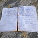 Iscrizione sul libro di vetta di [u Oliviero Bellinzani], anno 2004