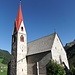 sehenswert: die kleine Kirche in Rein in Taufers; traumhaft war's!