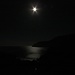 Der Mond über Laconella. <br />La luna sopra la spiaggia di Laconella.