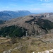 View from near the summit, towards Tomorri Mountain