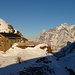 Mutthornhütte 2900m, rechts das Jungfraumassiv