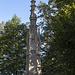 Das neugotische "Nationaldenkmal" über dem inneren Halsgraben