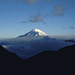 Und nochmals: der Chimborazo bei Sonnenaufgang am dritten Tag.