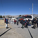 Am Grenzübergang nach Bolivien.