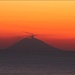 perfekter Ausklang: zum Sundowner raucht der Vulkan - Stromboli