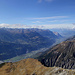 Wunderbares Panorama vom Gärsthorn Südgipfel, ganz rechts das Bietschi