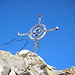 Das Gipfelkreuz des Lenzer Horn 2906m