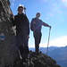 Im Abstieg vom Lenzer Horn 2906m