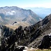 View from the summit towards the Lunxherise range, and Fushe Cajupit