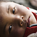 Portrait eines nepalesischen Jungen, aufgenommen bei Thame.