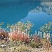 Spiegelung im blauen Lac de Tseuzier