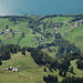 Blick hinunter zur Alp Tschingla und Walenstadtberg