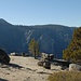 da vorne öffnet sich der Ausblick des Yosemite Point ins Tal
