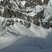 Skitourenfahrer im Aufstieg