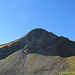mein heutiges Gipfelziel, das Glatthorn, am Grat entlang ist der Auf- bzw. Abstieg