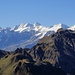 toller, jetzt noch von keinen Wolken getrübter Blick in die Berner Alpen