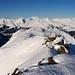 Blick Richtung Weissfluh 2843m und Davos
