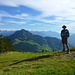 Der Berg und ich ;) Nicht schwer auseinanderzuhalten.