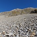 ... und hier ist es wirklich steil: Blick zum Gipfel des Hinter Grauspitz