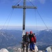 Bergfreunde auf der Alpspitze