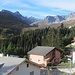 Älpliseehorn, Gamschtällihorn, Erzhorn, Aroser Rothorn (hinten, schneebedeckt), Tschirpen