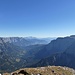 Blick das Tal hinaus zum Hohen Dachstein