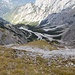 Hier zieht sich der Bohlensteig runter