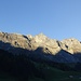 Morgenlicht an Hanghorn und Wild Geissberg