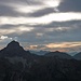 Föhnstimmung über der Namloser Wetterspitze.
