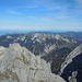 Blick zum Zahmen Kaiser, der von hier wirklich zahm ausschaut. Von Norden net so...