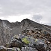 Dachberg (2852 m) erreicht: Zuoberst eine reine Blockschutthalde... 