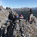 au dem SW-Gipfel ist der Platz beschränkt!