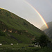 Les Chapieux: so einen Regenbogen habe ich noch nie gesehen!