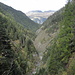 Noch ein Blick ins Tal, hinten oben die Fiescheralp