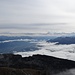Der Blick Richtung Graubünden, wo mehr Wolken den Himmel bedeckten.