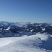 Blick vom Biet in die Alpen