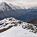 vom Gipfel des Schwarzhorns - zwei weitere Klettersteiggeher