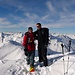 Gipfelfoto Chüealphorn 3078m mit ihm und mir