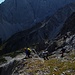 ein Blick hinüber zu den Alpeilspitzen mit ihren 700 Meter hohen Nordwänden
