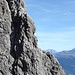 Blick auf den Saulaklettersteig 