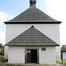 Kaple sv. Wolfganga, dreilagiges Holzschindeldach