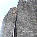 Torre Barancio e Torre Lusy con rocciatori in parete..