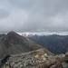 Corno Vitello e Monte Rosa sotto le nuvole